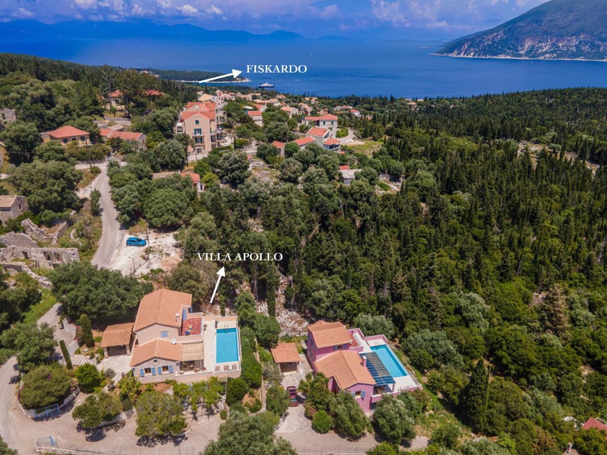 Villa Apollo Up To 8Px, Private Pool Φισκάρδο Εξωτερικό φωτογραφία