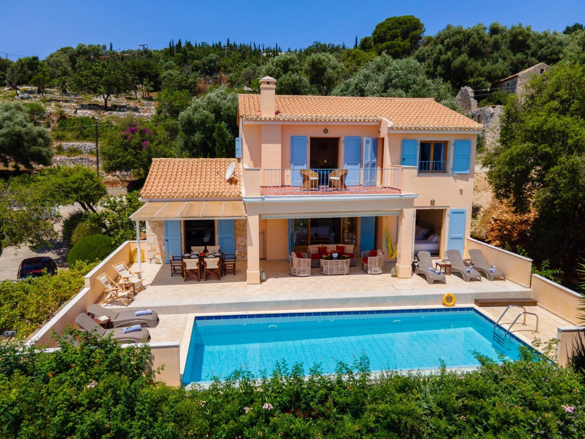 Villa Apollo Up To 8Px, Private Pool Φισκάρδο Εξωτερικό φωτογραφία